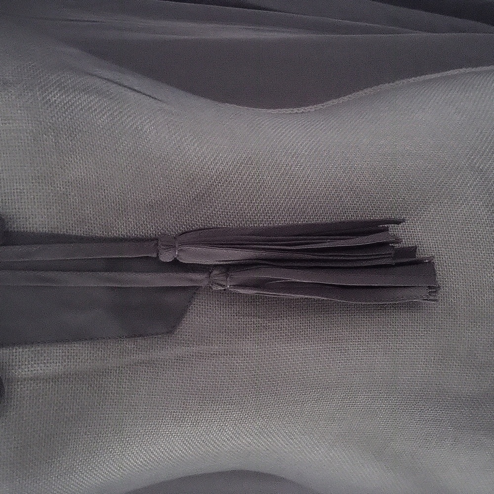 BCBGMaxAzria Black Sheer Shirt - Picture 4 of 12